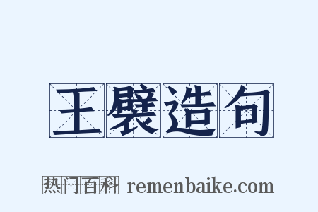 王襞造句是什么意思的图片
